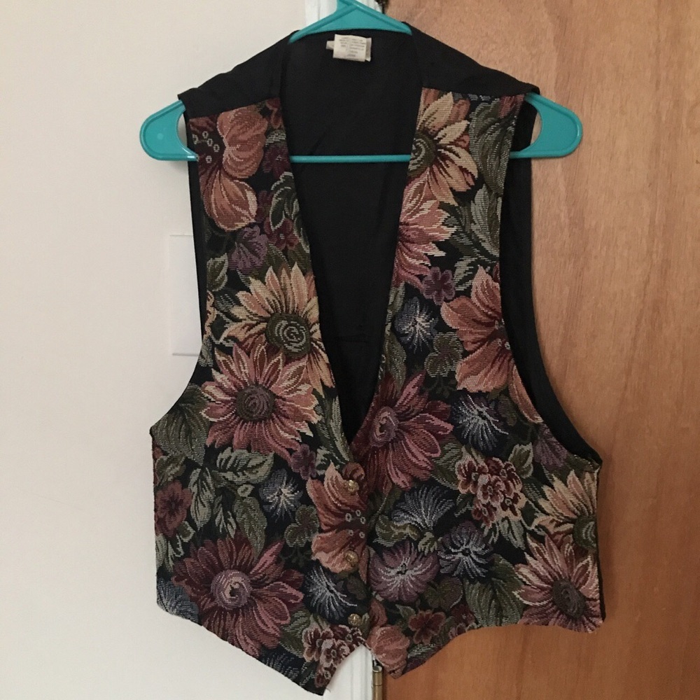 Floral Vest